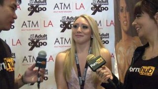 PornhubTV AJ Applegate Interview at 2014 AVN Awards